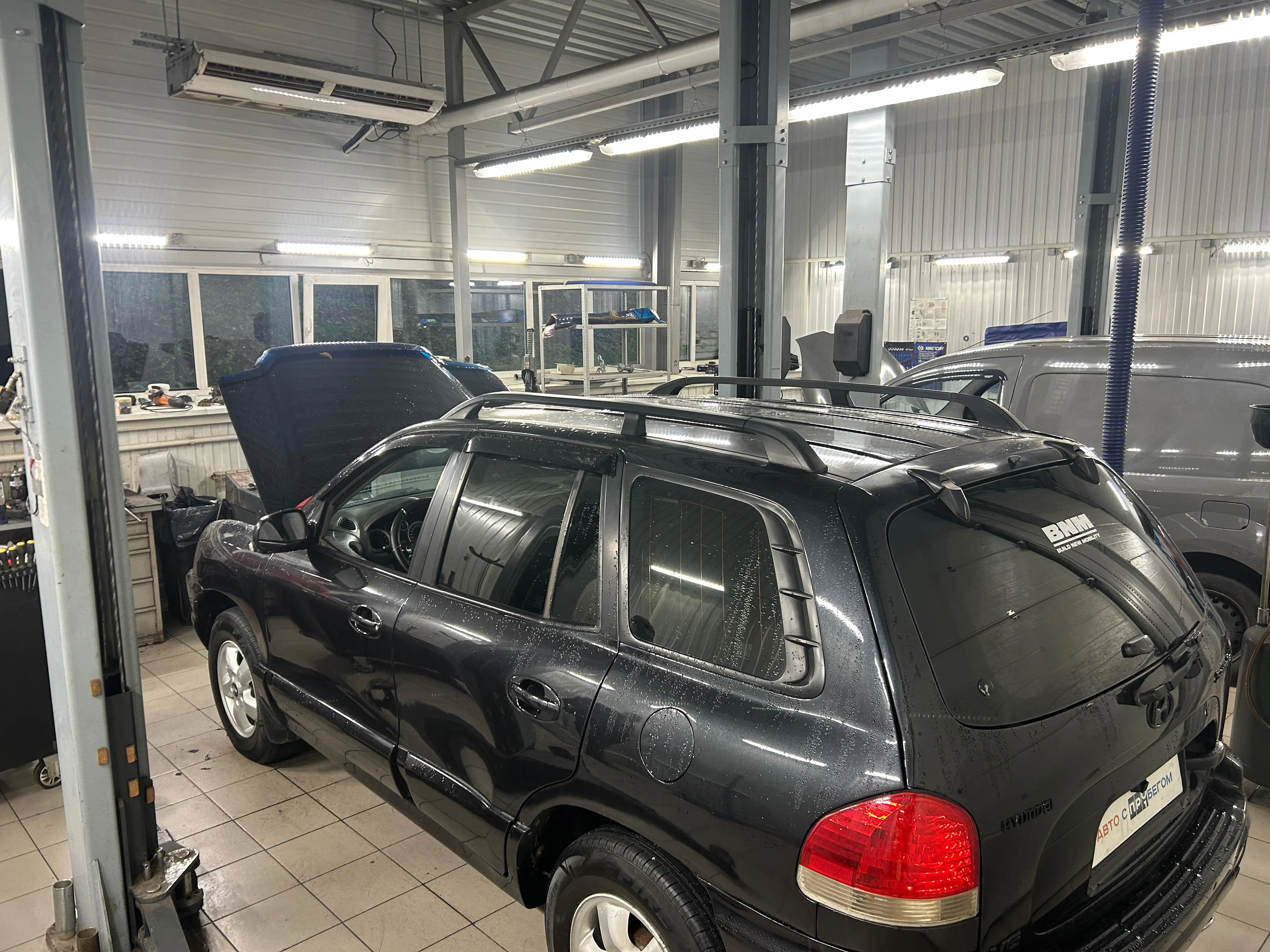 Ремонтная зона автосервиса Stopoints