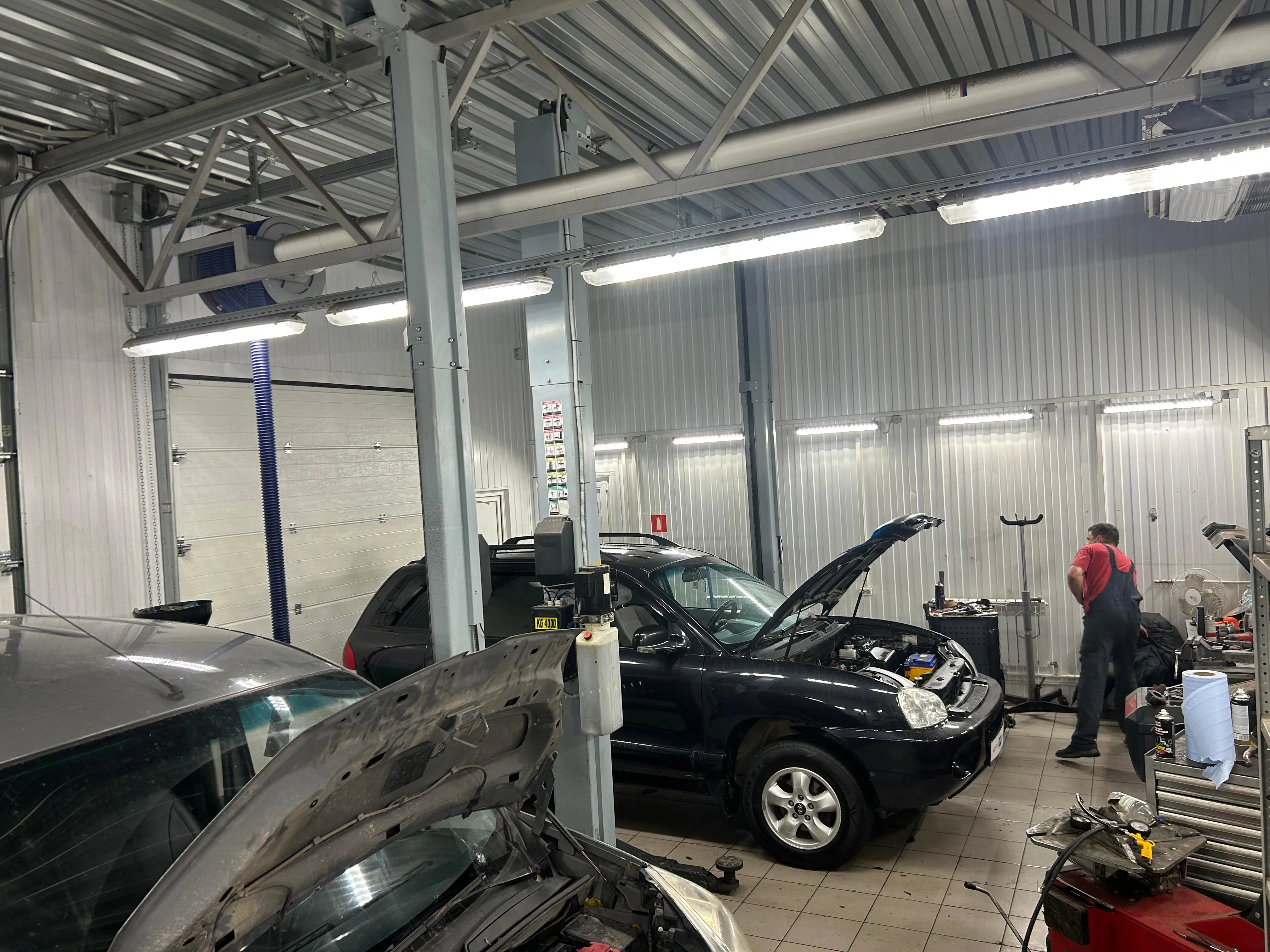 Пост обслуживания автомобилей Stopoints
